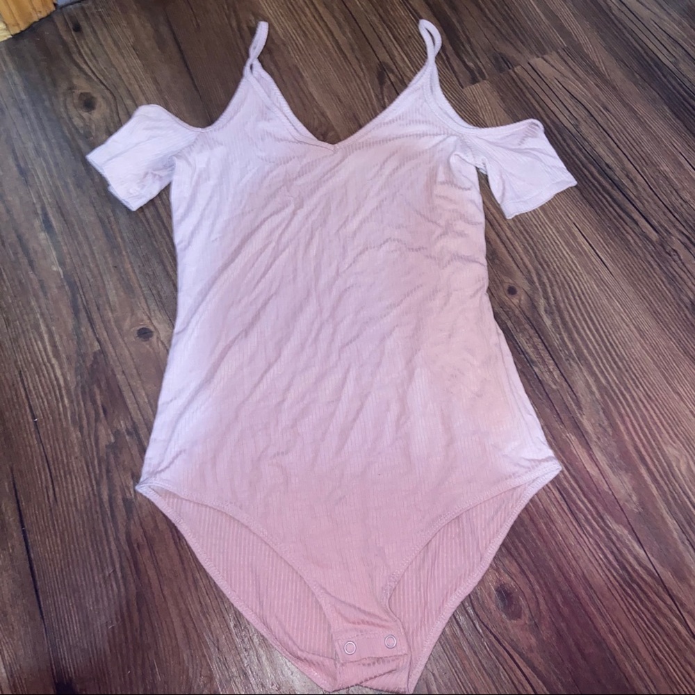 American eagle pink body suit